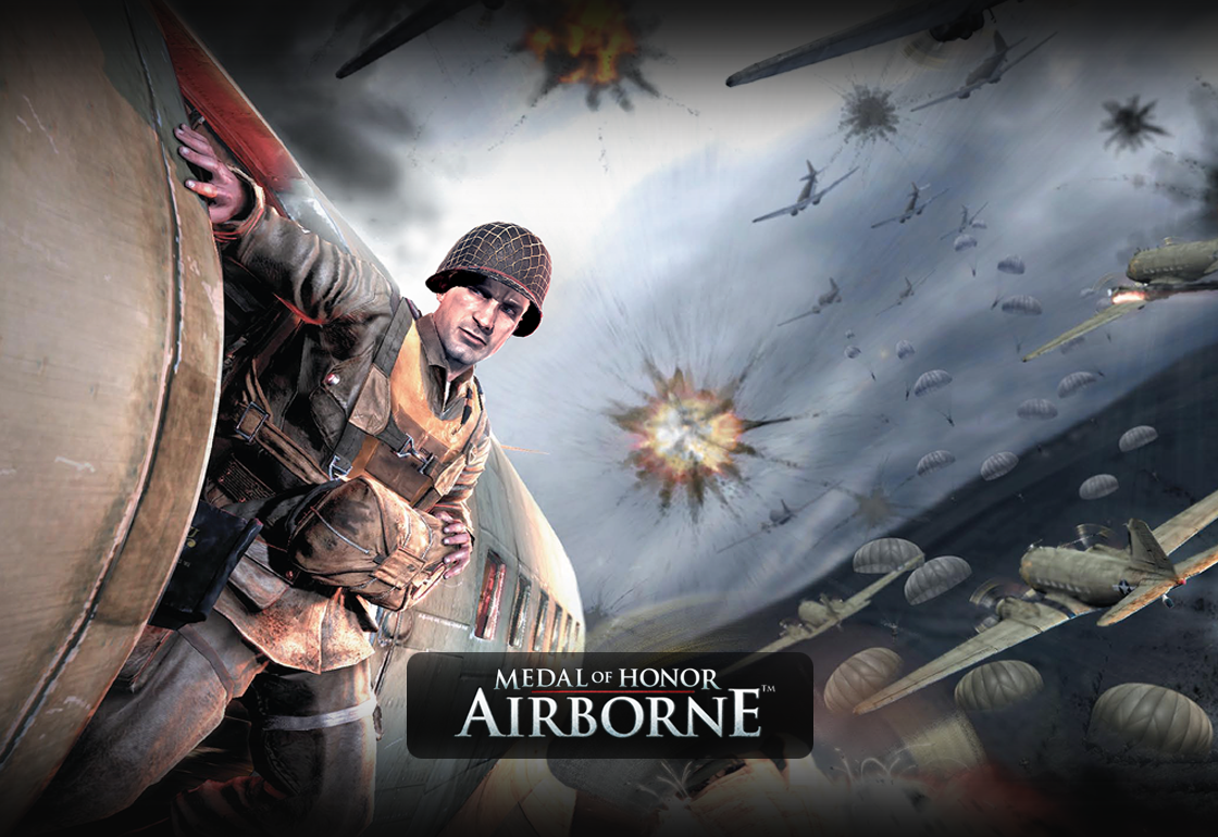 Medal of Honor: Airborne Other (Medal of Honor: Airborne Fan Site Kit): Jump poster shot