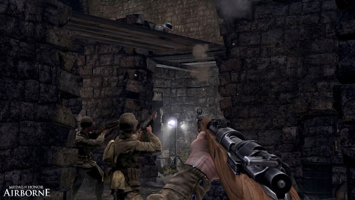 Medal of Honor: Airborne Screenshot (Medal of Honor: Airborne Fan Site Kit): Avalanche - Excavation