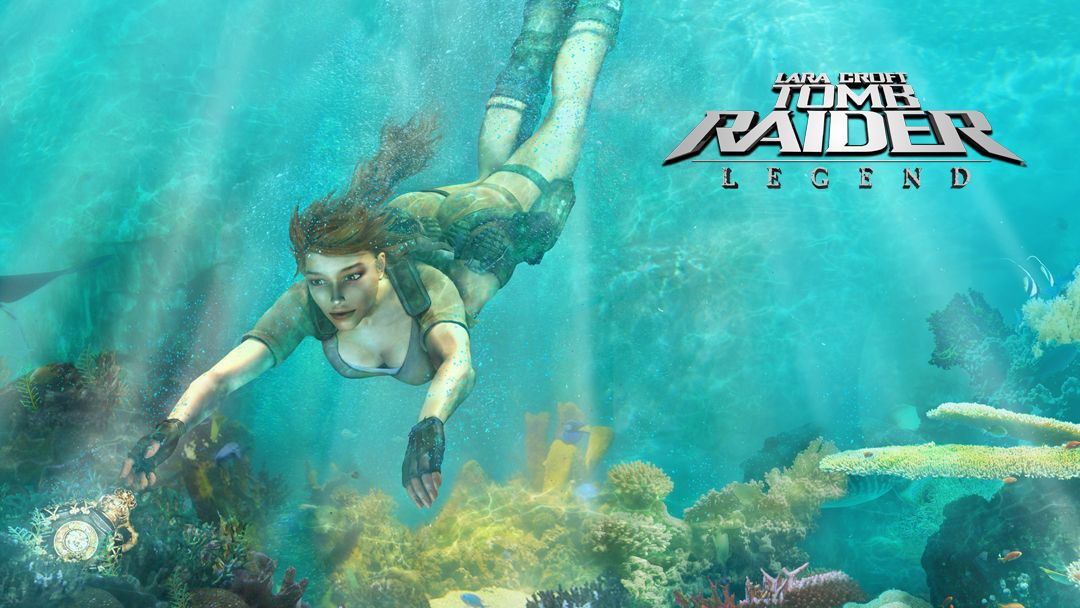 Lara Croft Tomb Raider Legend official promotional image MobyGames