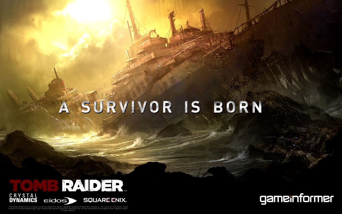 Tomb Raider Wallpaper (Tomb Raider official Flickr): Shipwreck