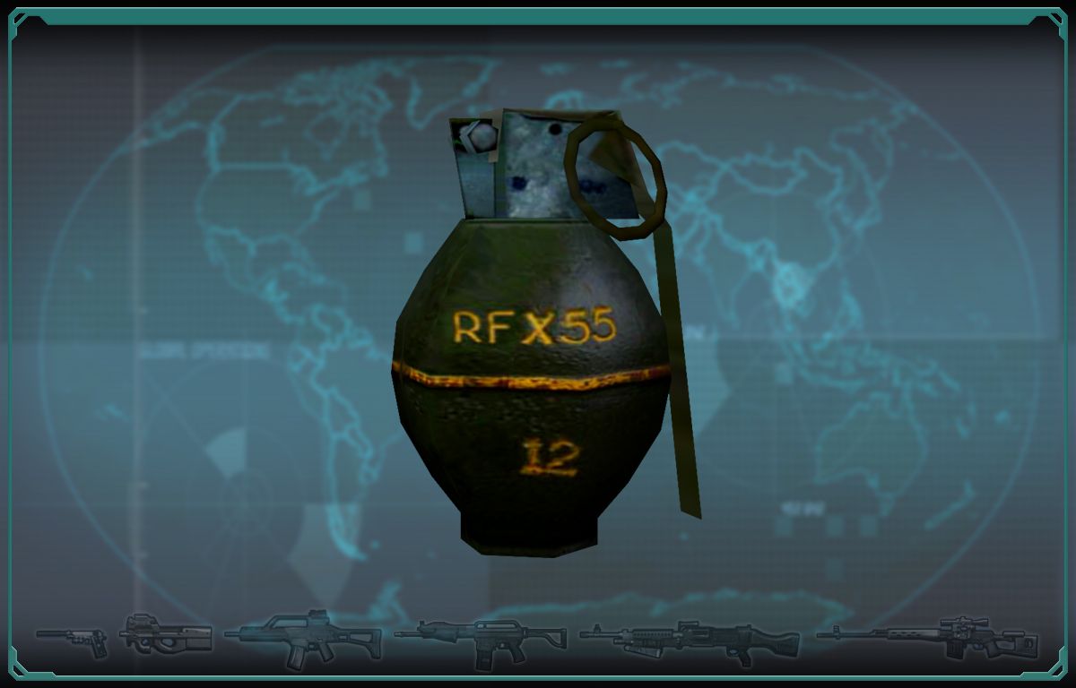 Global Operations Render (Guns and Items Renders): Frag Grenade