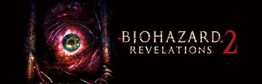 Resident Evil: Revelations 2 Logo (PlayStation (JP) Product Page (2016)): Render