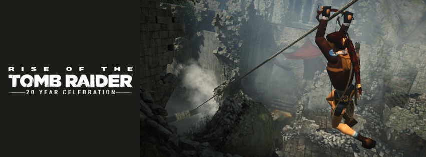 Rise of the Tomb Raider: 20 Year Celebration Other (Rise of the Tomb Raider Fankit): Screenshot 2 Facebook banner