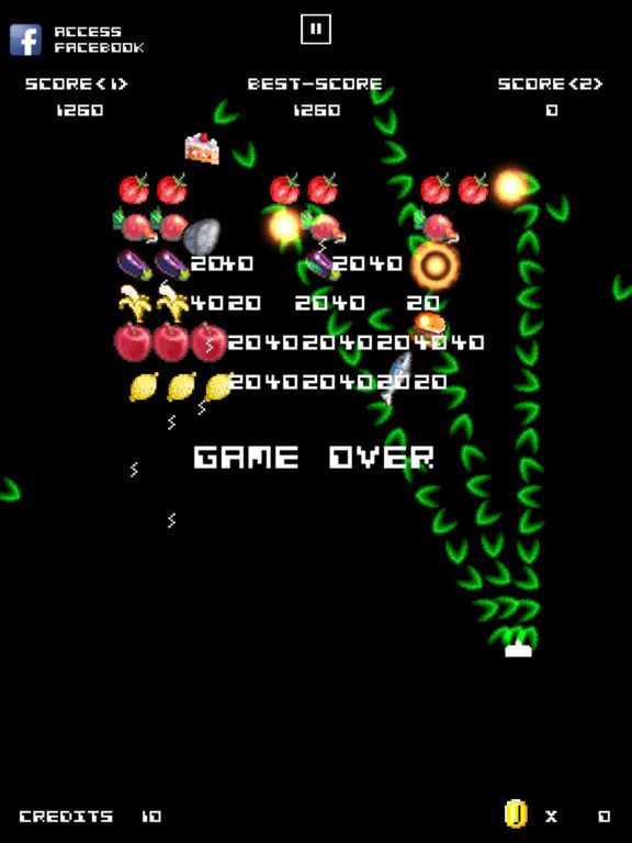 Vegan Invaders Screenshot (iTunes Store)