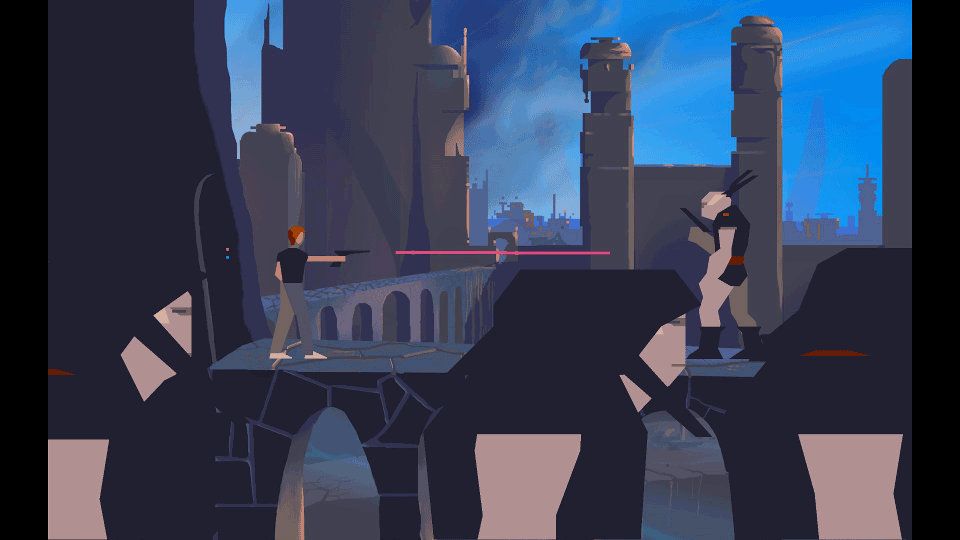 Another World: 20th Anniversary Edition Screenshot (PlayStation.com)