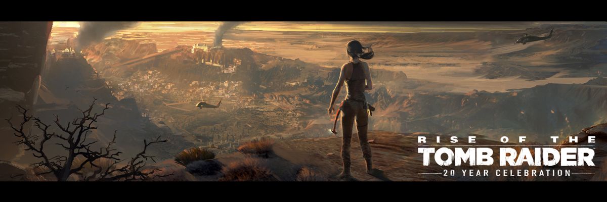 Rise of the Tomb Raider: 20 Year Celebration Other (Rise of the Tomb Raider Fankit): Concept Art 2 Twitter banner