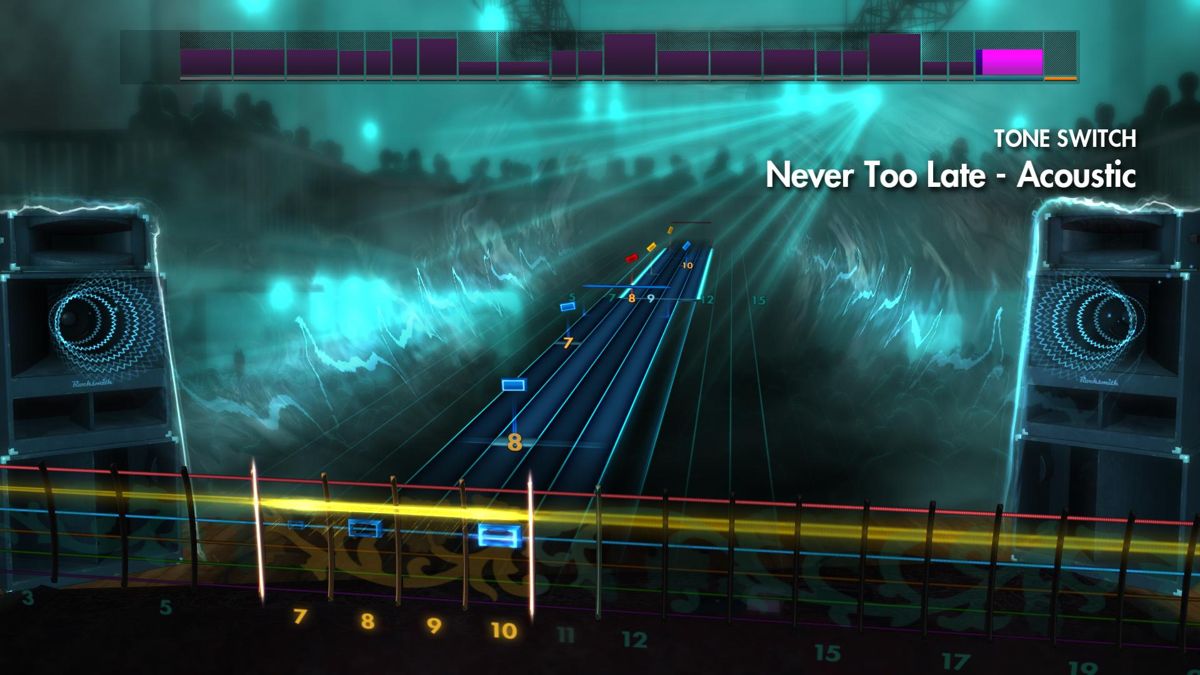 Rocksmith: All-new 2014 Edition - Three Days Grace: Never Too Late Screenshot (Steam)