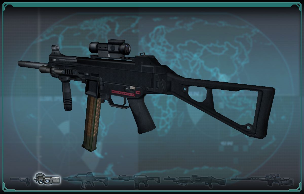 Global Operations Render (Guns and Items Renders): HK UMP45