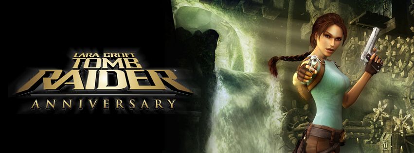 Lara Croft: Tomb Raider - Anniversary Other (Tomb Raider: Anniversary Fankit): Gears Facebook banner