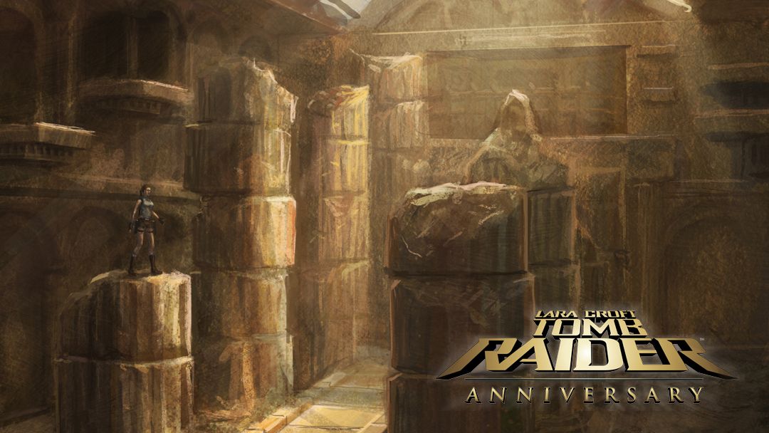 Lara Croft: Tomb Raider - Anniversary Other (Tomb Raider: Anniversary Fankit): Pillar Google Plus banner