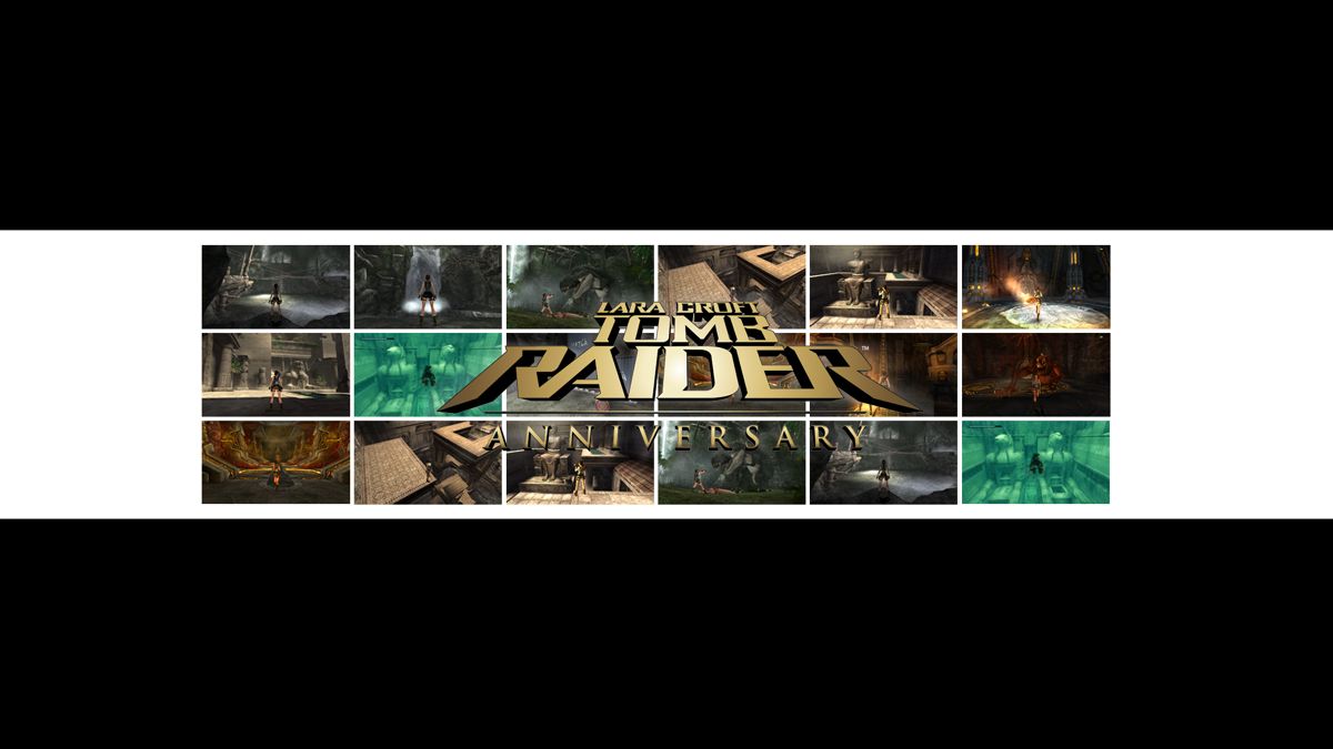 Lara Croft: Tomb Raider - Anniversary Other (Tomb Raider: Anniversary Fankit): Screenshot YouTube banner