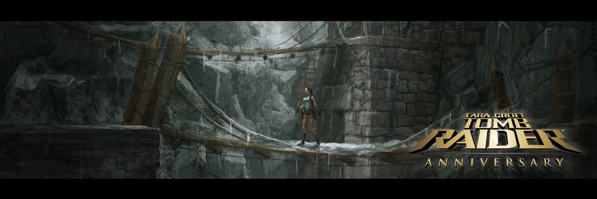 Lara Croft: Tomb Raider - Anniversary Other (Tomb Raider: Anniversary Fankit): Concept Art Twitter banner
