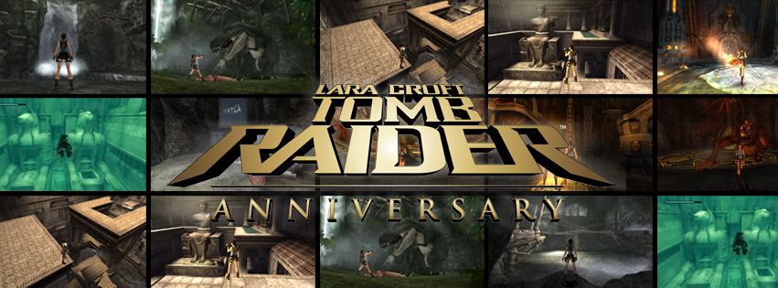 Lara Croft: Tomb Raider - Anniversary Other (Tomb Raider: Anniversary Fankit): Screenshot Facebook banner