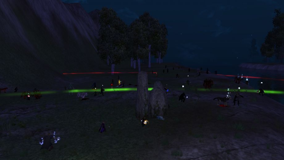 Dark Age of Camelot Screenshot (Official Website - Battle Scenes): Weekend Action - December 4th: Battle at The Riverbanks
