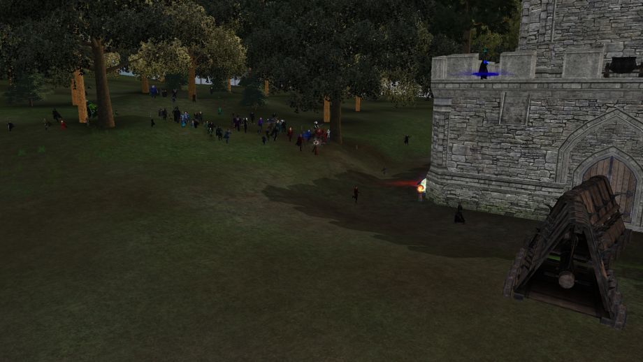 Dark Age of Camelot Screenshot (Official Website - Battle Scenes): Weekend Action - December 4th: Hibernia's army charges