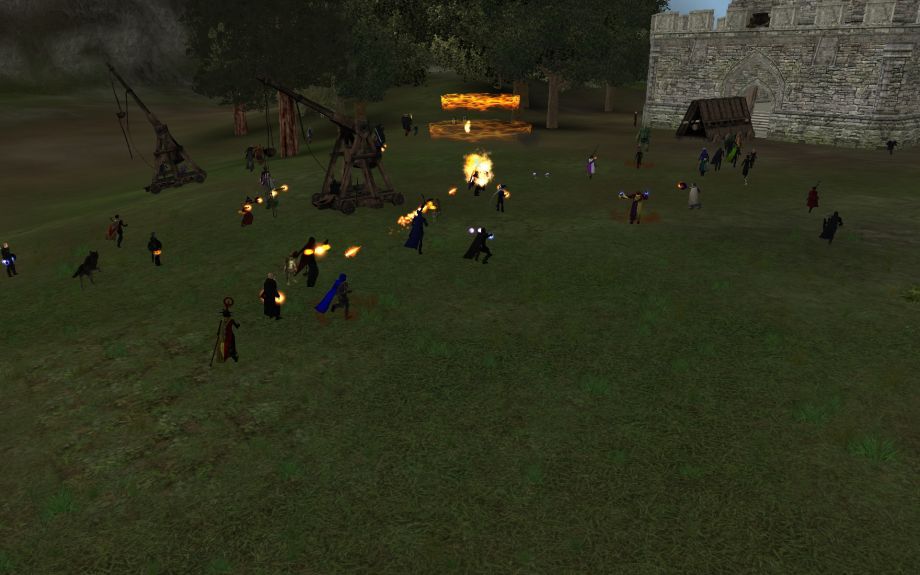 Dark Age of Camelot Screenshot (Official Website - Battle Scenes): Berkstead Outpost