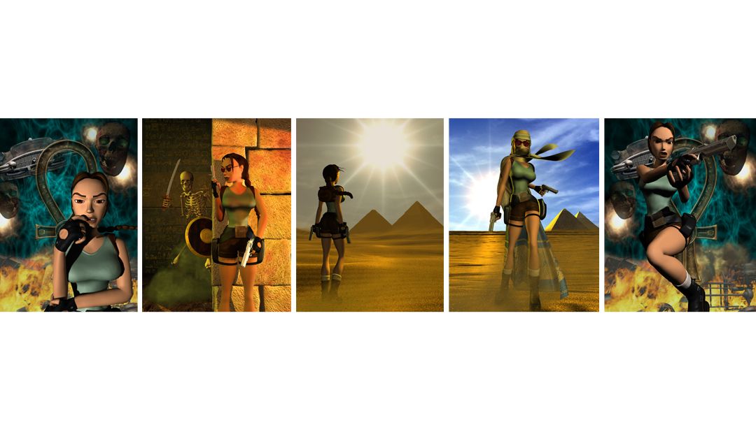 Tomb Raider: The Last Revelation Other (Tomb Raider: The Last Revelation Fankit): Key Art Google Plus banner