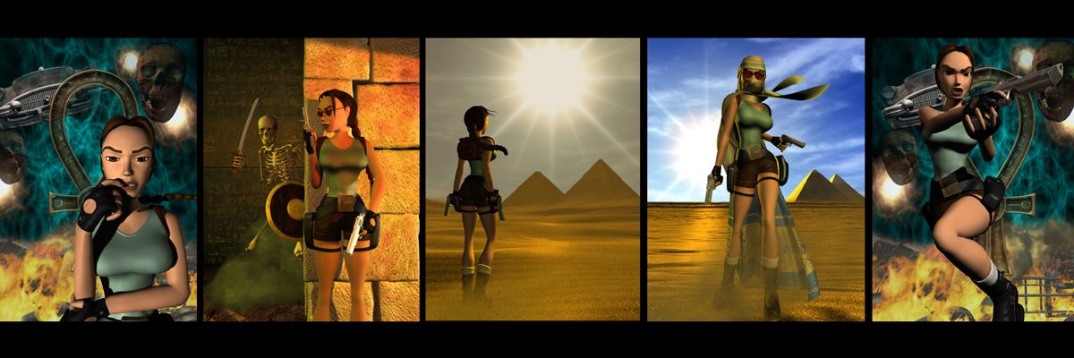 Tomb Raider: The Last Revelation Other (Tomb Raider: The Last Revelation Fankit): Key Art Twitter banner