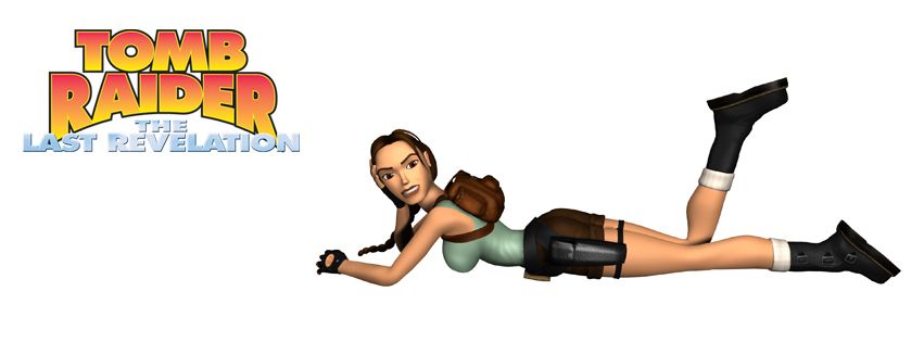Tomb Raider: The Last Revelation Other (Tomb Raider: The Last Revelation Fankit): Smile Facebook banner
