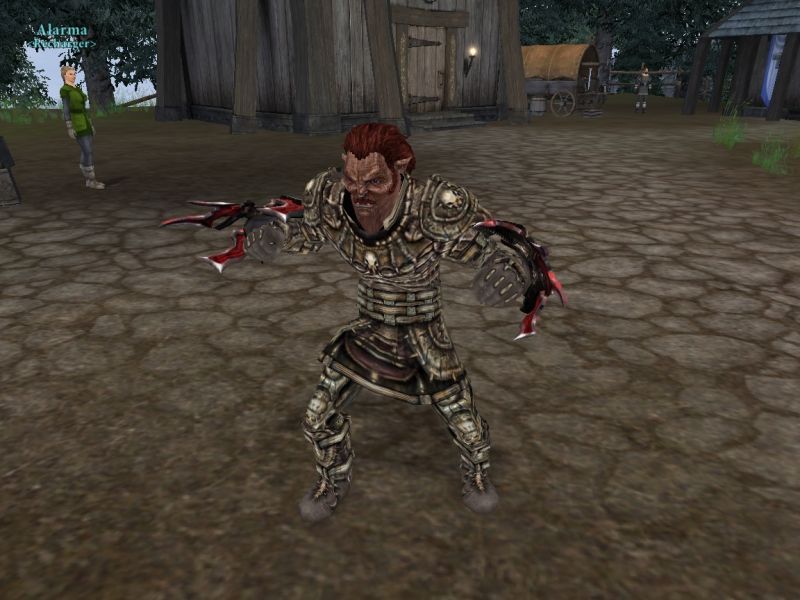 Dark Age of Camelot Screenshot (Official Website - Classes of Midgard): Savage (Valkyn)