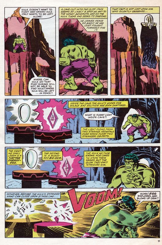 The Hulk Other (QuestProbe Nº1 Featuring The Hulk, the Comics (June 1984))