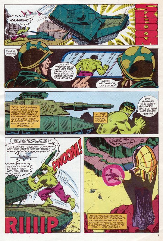 The Hulk Other (QuestProbe Nº1 Featuring The Hulk, the Comics (June 1984))