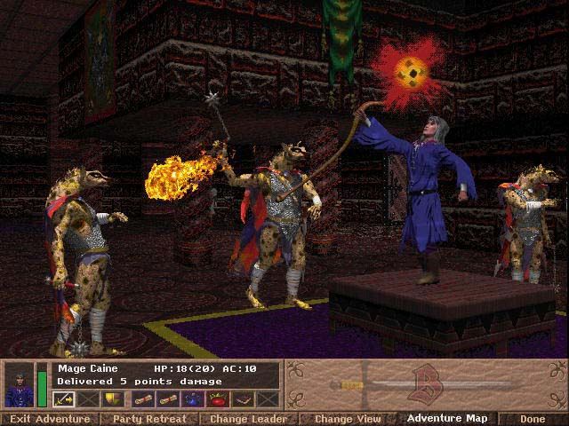 Birthright: The Gorgon's Alliance Screenshot (Sierra Entertainment website, 1996)