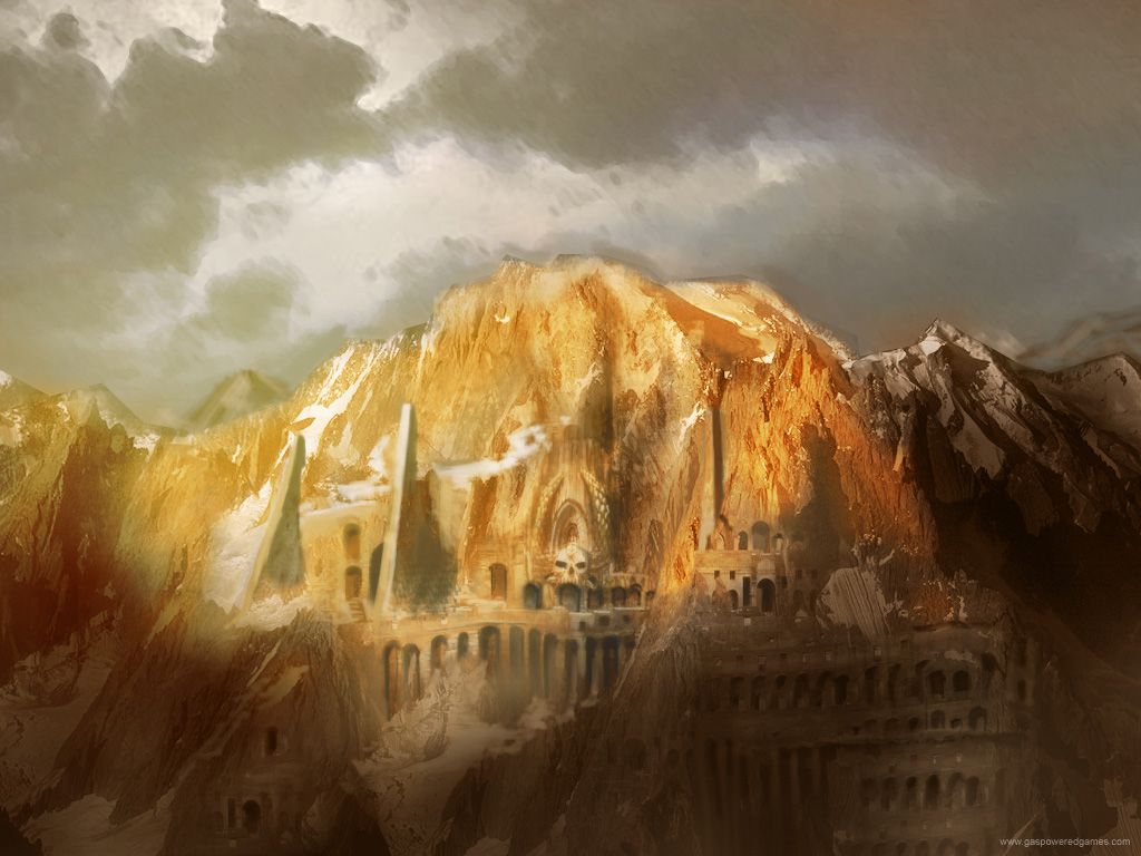 Dungeon Siege II Concept Art (Fan Site Kit): Mountain Fortress