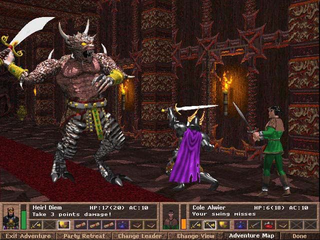 Birthright: The Gorgon's Alliance Screenshot (Sierra Entertainment website, 1996)