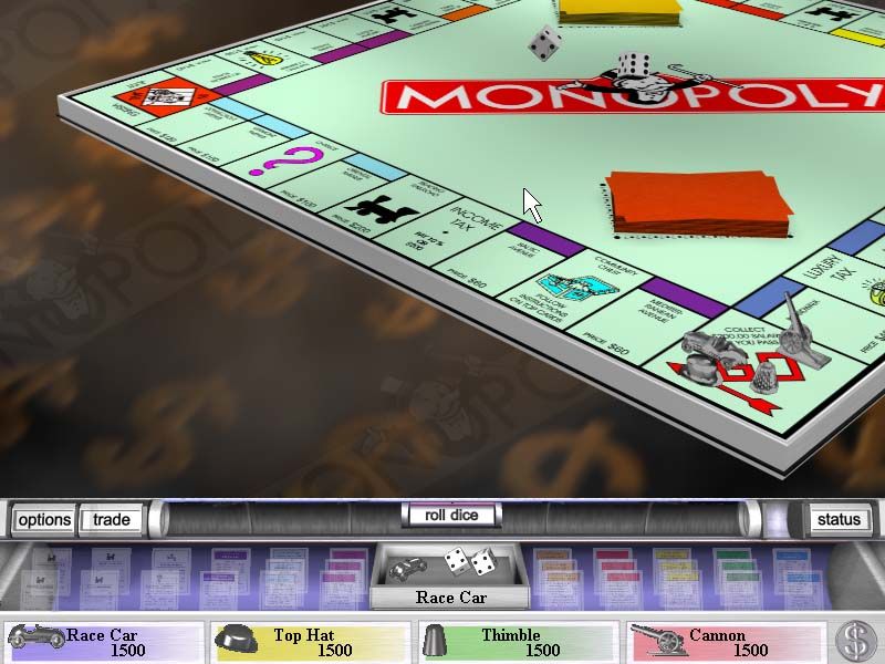 Monopoly Screenshot (Hasbro ECTS 1999 Press CD)
