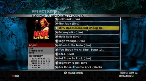 AC/DC Live: Rock Band - Track Pack Screenshot (Nintendo eShop)