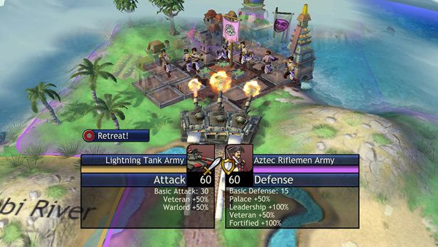 Sid Meier's Civilization: Revolution Screenshot (PlayStation.com)