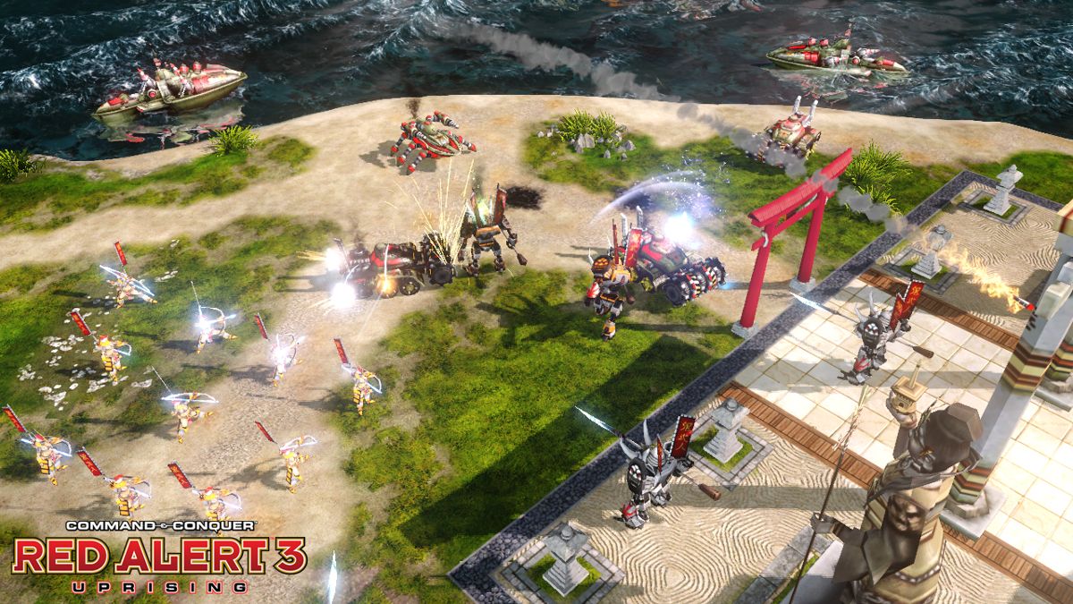 Command & Conquer: Red Alert 3 - Uprising Screenshot (Electronic Arts UK Press Extranet, 2009-03-12)