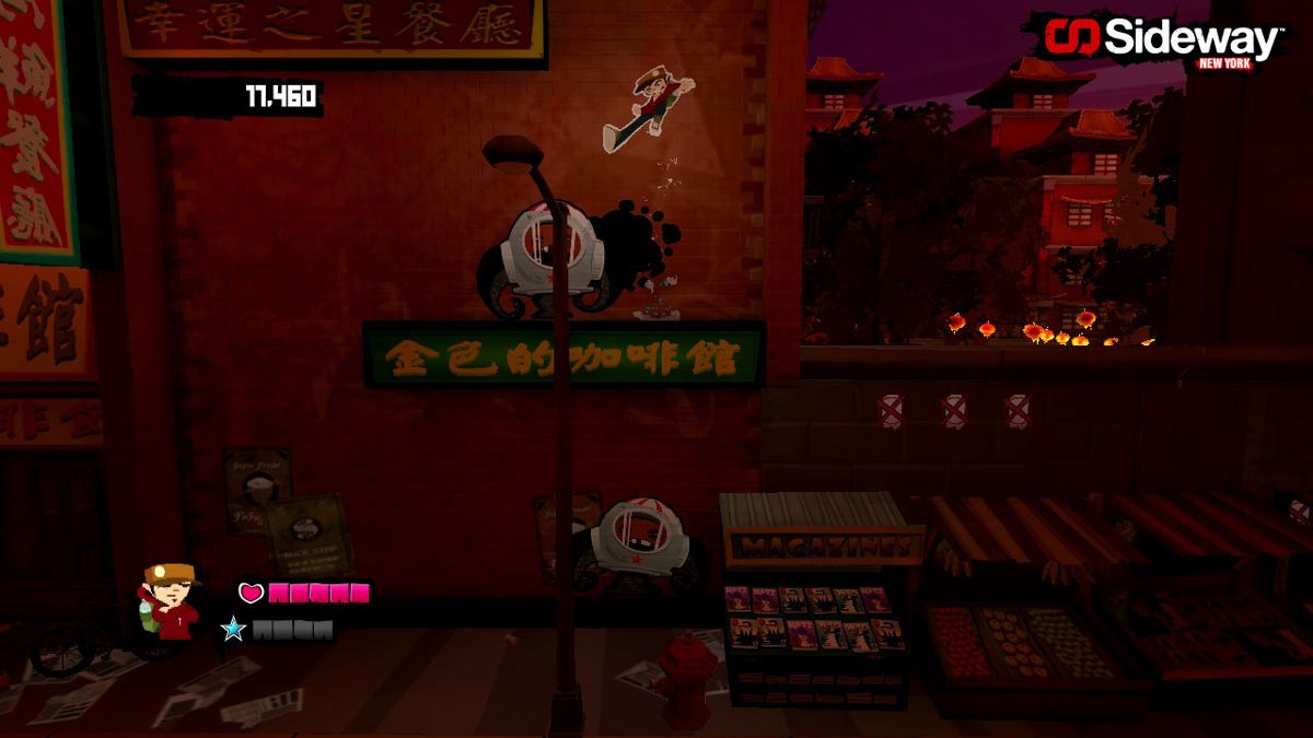 Sideway: New York Screenshot (PlayStation.com)