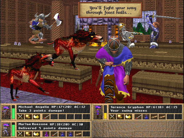 Birthright: The Gorgon's Alliance Screenshot (Demo slideshow, 1996-09-18)