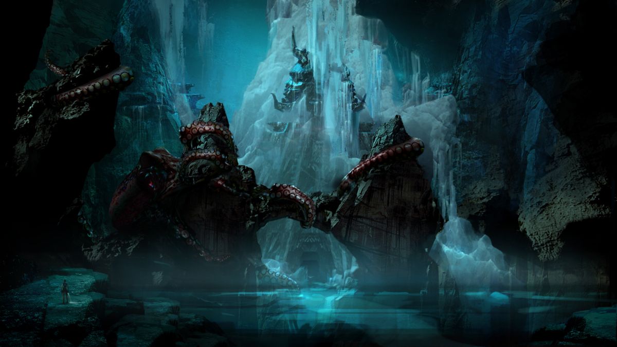 Tomb Raider: Underworld Concept Art (Tomb Raider: Underworld Fankit): Environments 21