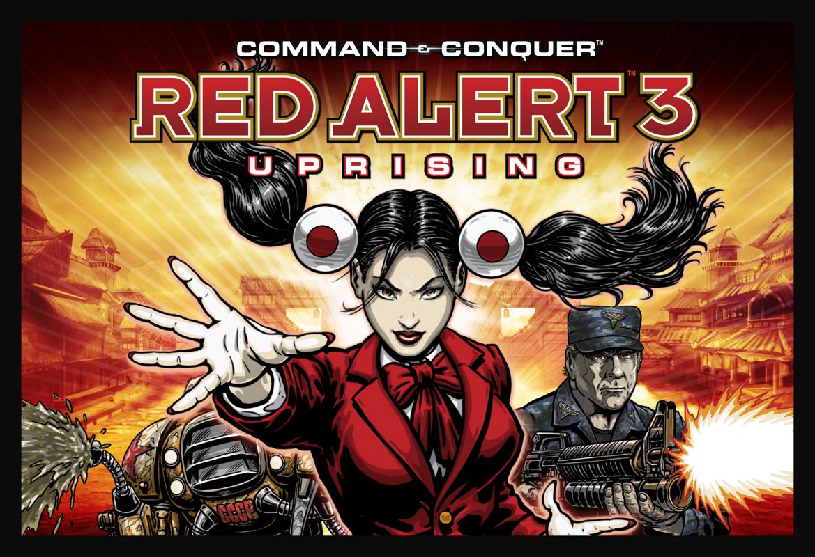 3 Red Command - Alert - promotional image Uprising Conquer: MobyGames official &