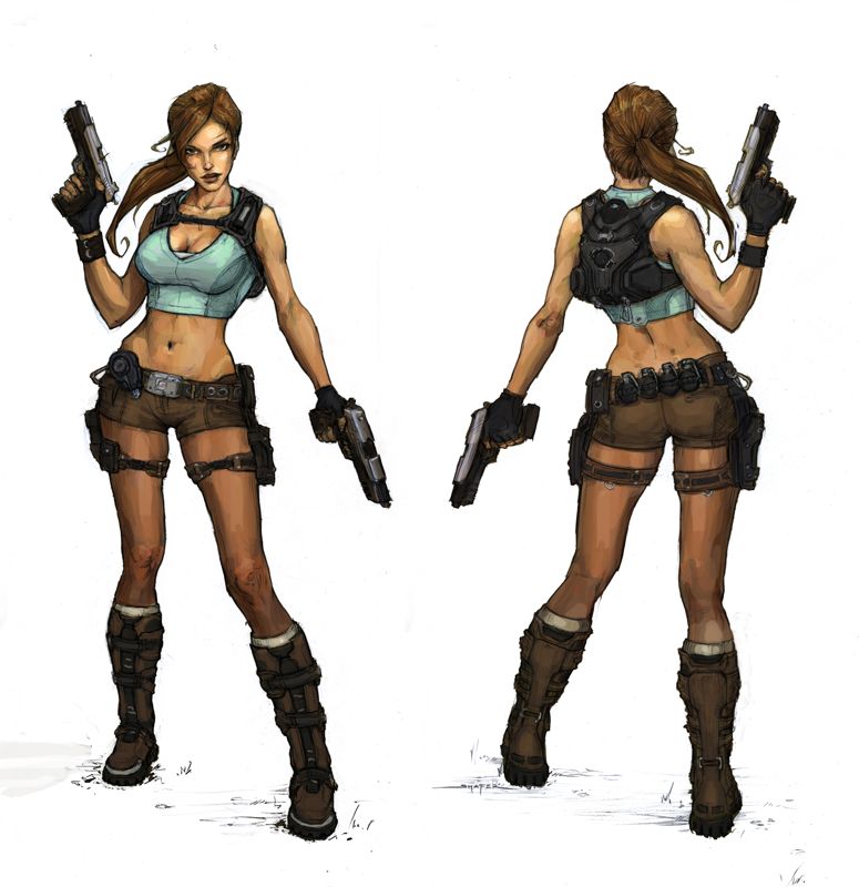 Tomb Raider: Underworld Concept Art (Tomb Raider: Underworld Fankit)