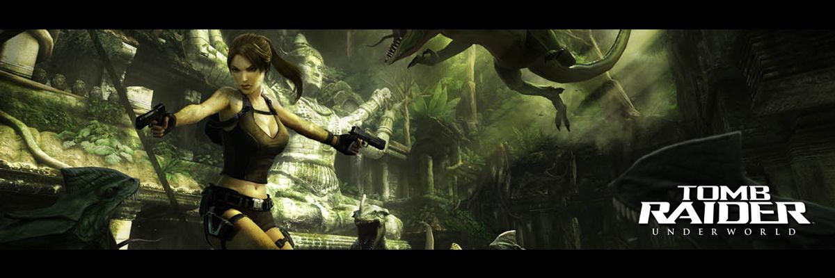 Tomb Raider: Underworld Other (Tomb Raider: Underworld Fankit): Jungle Twitter banner