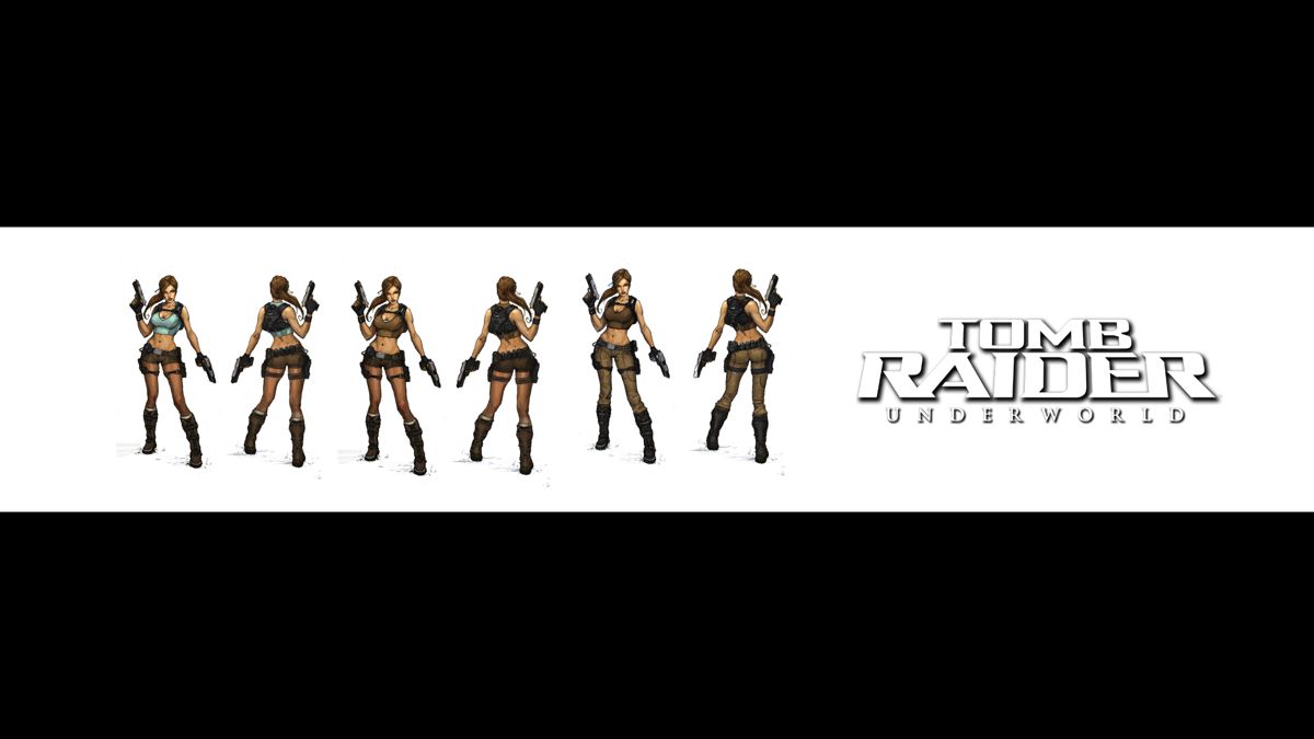 Tomb Raider: Underworld Other (Tomb Raider: Underworld Fankit): Character Art YouTube banner