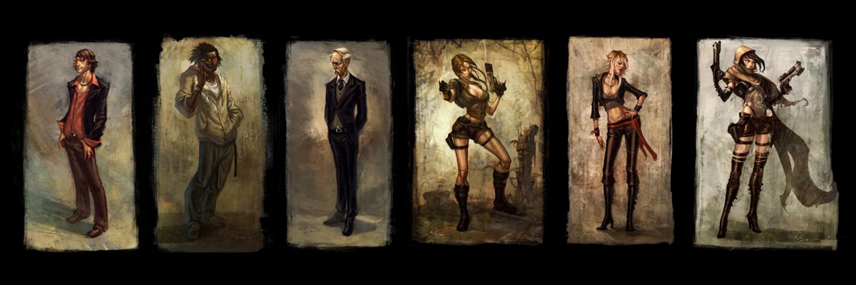 Tomb Raider: Underworld Other (Tomb Raider: Underworld Fankit): Characters Twitter banner