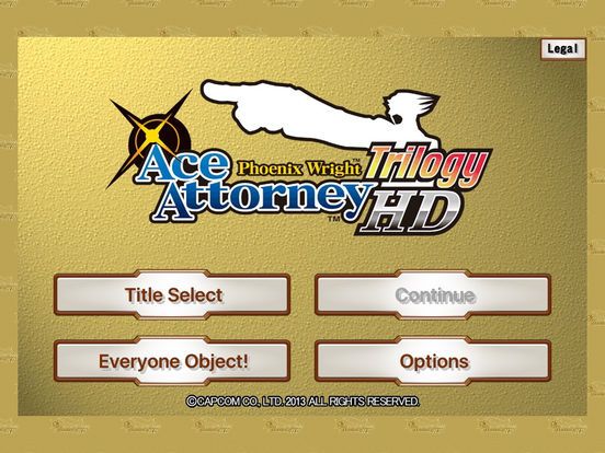Phoenix Wright: Ace Attorney Trilogy Screenshot (iTunes Store)