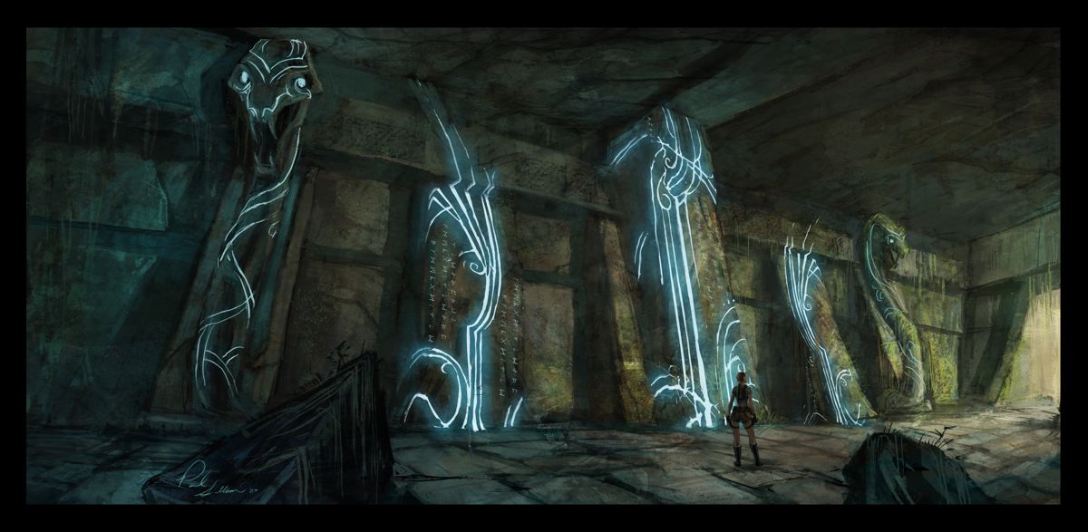 Tomb Raider: Underworld Concept Art (Tomb Raider: Underworld Fankit): Environments 3