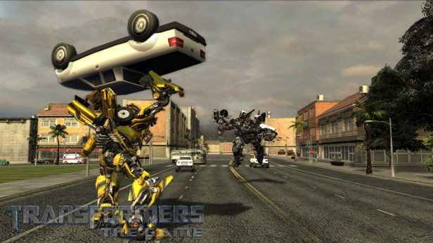 Transformers: The Game Screenshot (PlayStation.com)