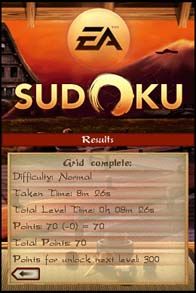 Sudoku Screenshot (Nintendo eShop)