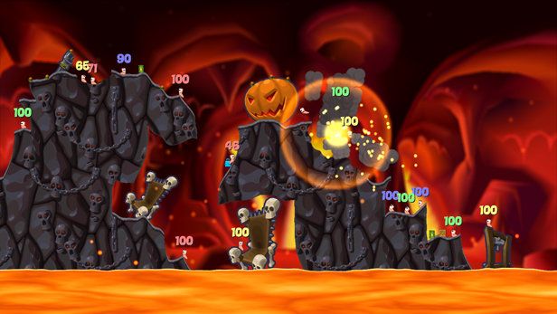 Worms Screenshot (PlayStation.com)