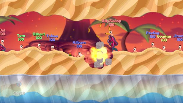 Worms Screenshot (PlayStation.com)