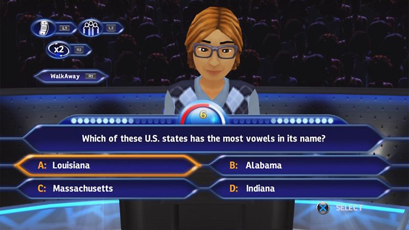 Who Wants to Be a Millionaire Screenshot (PlayStation.com)