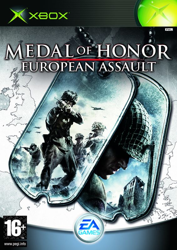 Medal of Honor: European Assault Other (Electronic Arts UK Press Extranet, 2005-05-18): UK cover art - Xbox - CMYK