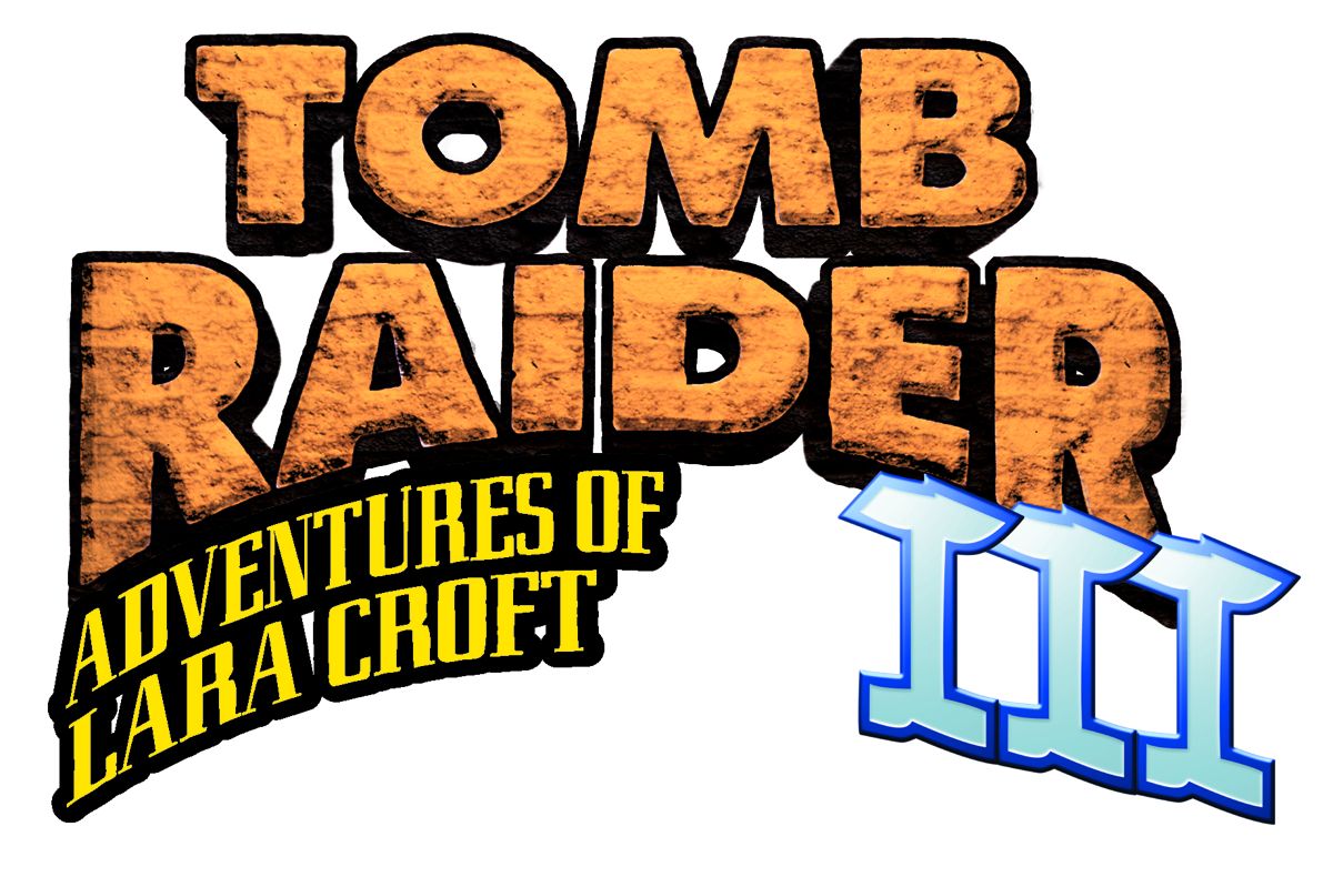 Tomb Raider III: Adventures of Lara Croft Logo (Tomb Raider III Fankit): US Logo